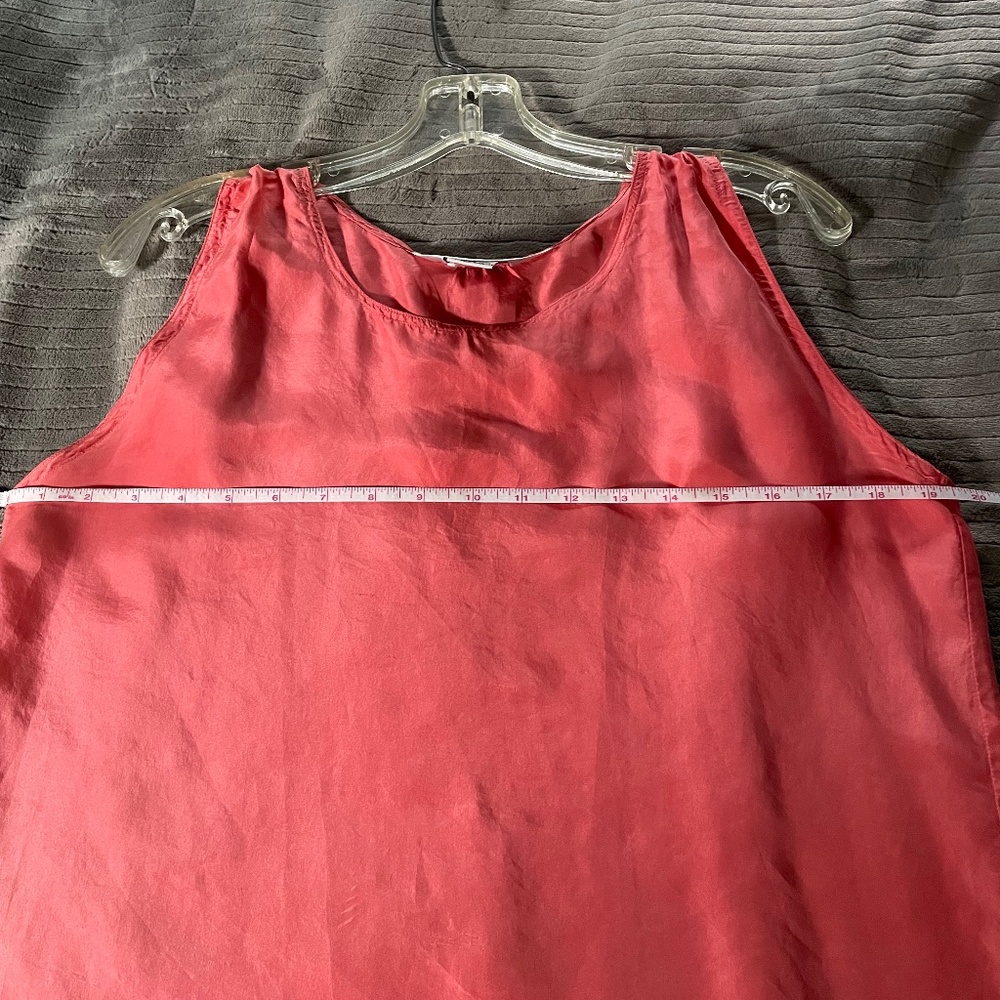 Vintage silk Marguerite Li Tank Top, Small - Picture 5 of 5